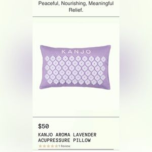 Acupressure Pillow, Lavender